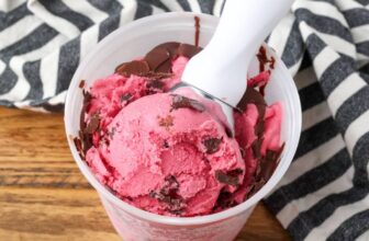 Cranberry Ice Cream – Barefeet in the Kitchen